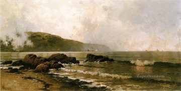 Thompson Canvas - The Coast at Grand Manan Alfred Thompson Bricher